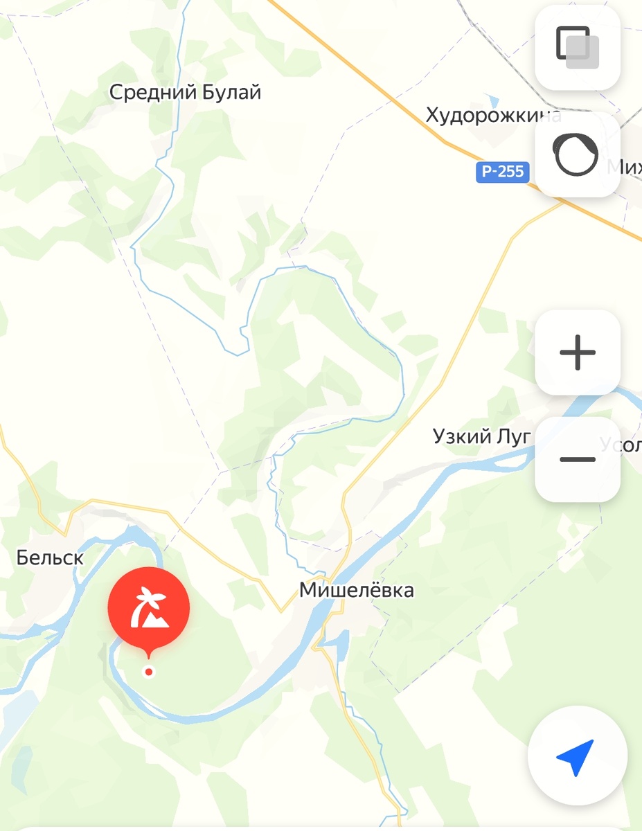 Вот где то здесь под пальмой прямо))) 