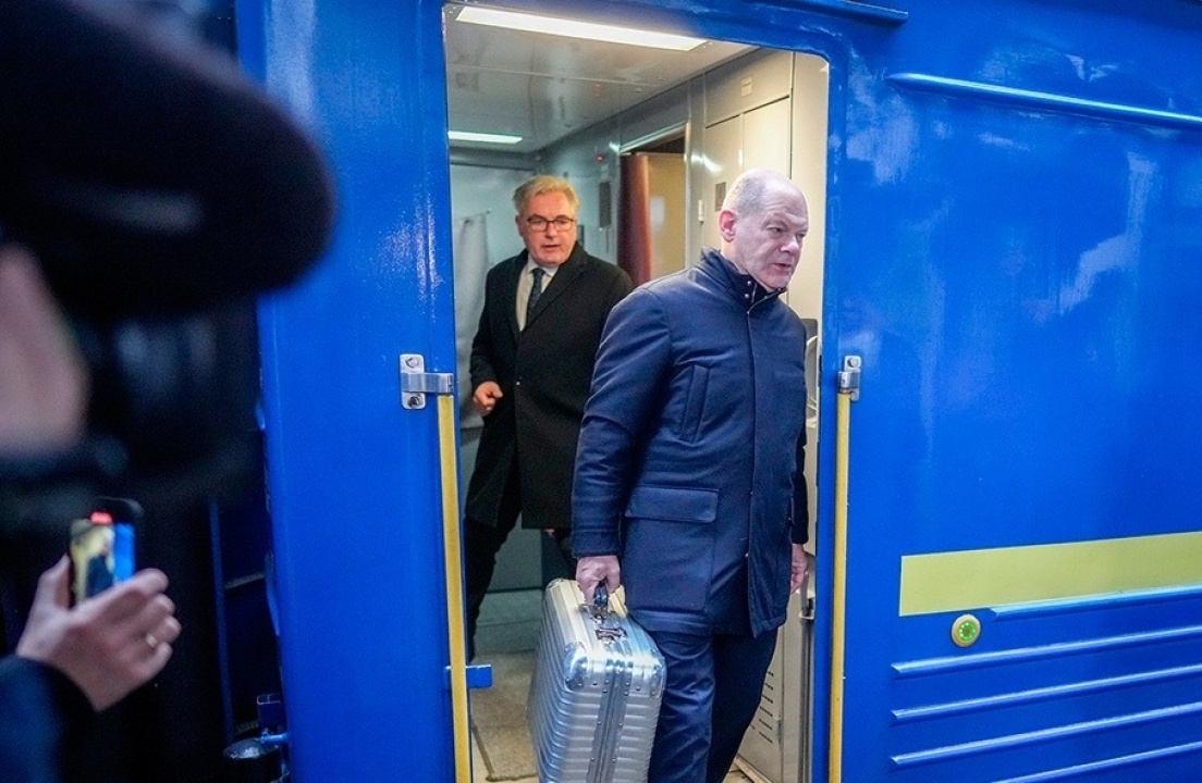    DPA: Шольц прибыл в Киев с визитом