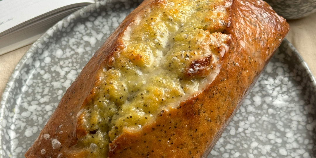 Французский лимонный кекс с маком