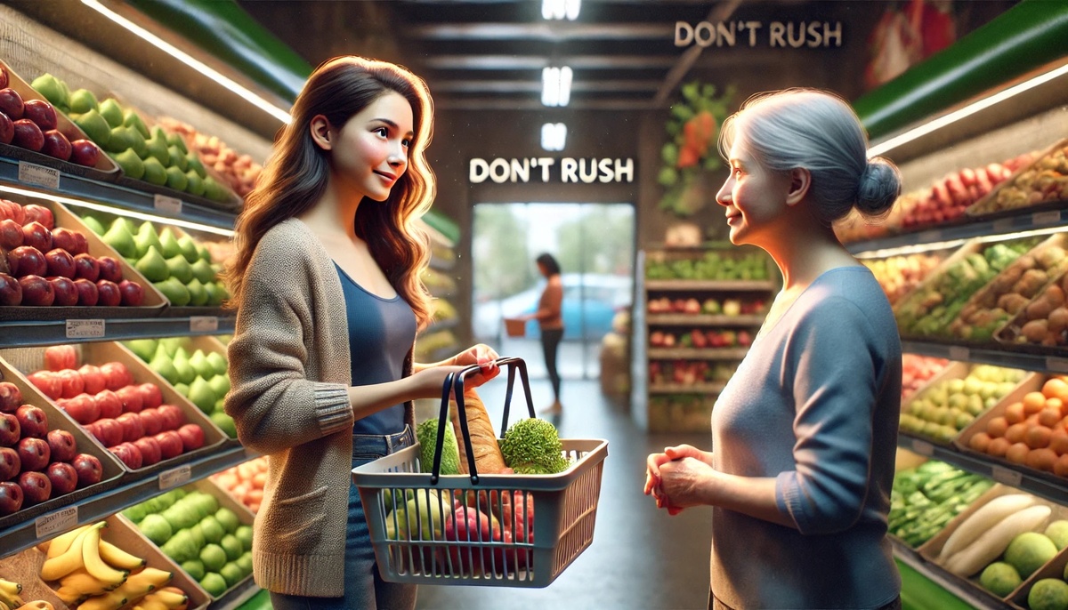 Встреча в магазине