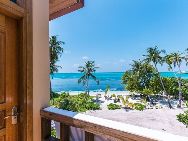 Недорогой отель с трехраховым питанием на Мальдивах. / Фото отеля взято с сайта Travelata /