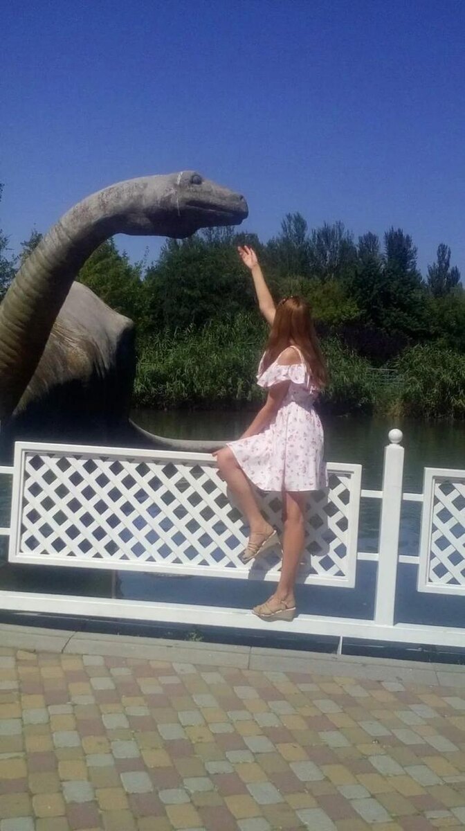 Брахиозавр в Ростовском зоопарке. Фото NovaLife