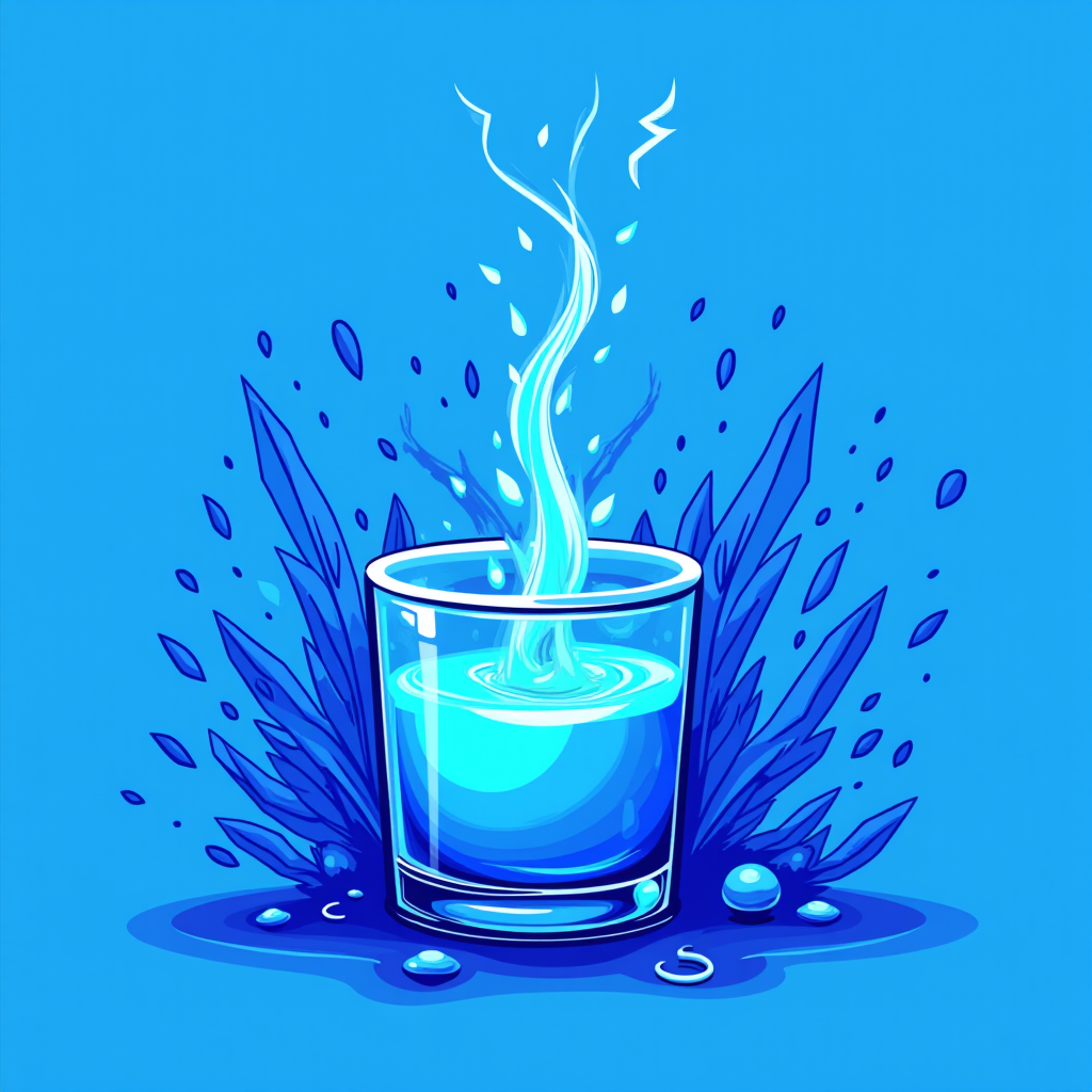 стакан зависимого или здорового человека?)