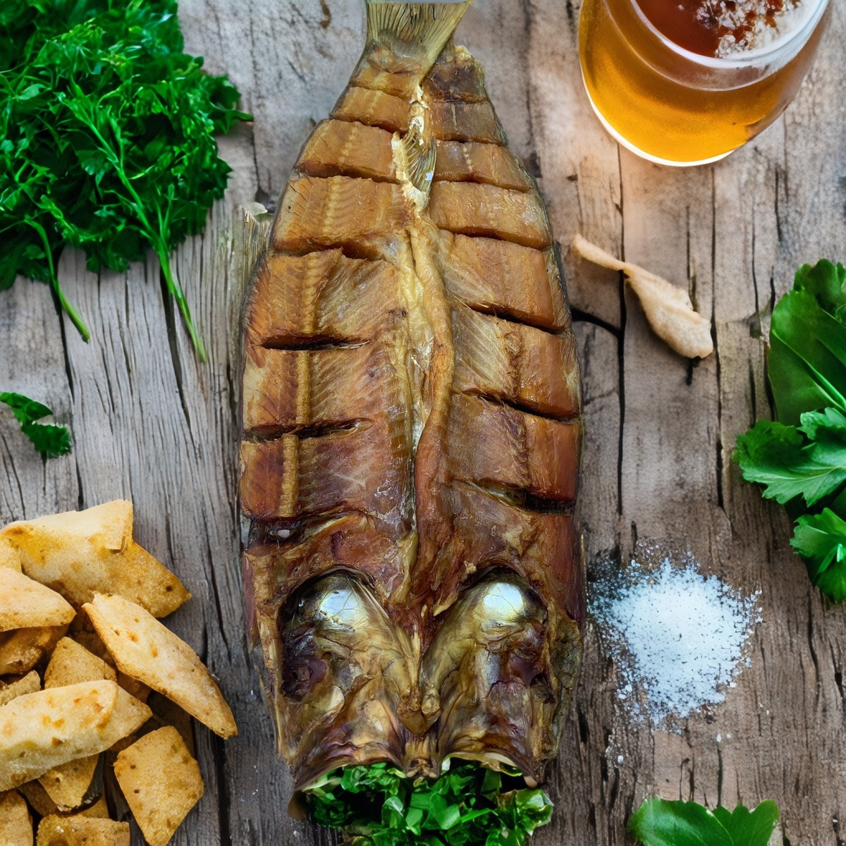 Жерех холодного копчения