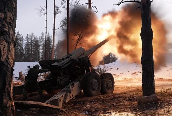    Боевая работа расчетов «Гиацинт-Б»