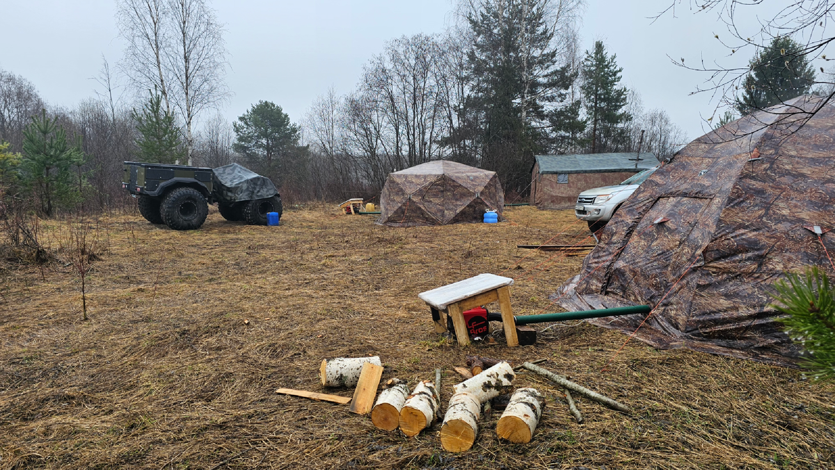 забегая вперед- примерно так выглядит лагерь