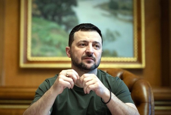    Президент Украины Владимир Зеленский