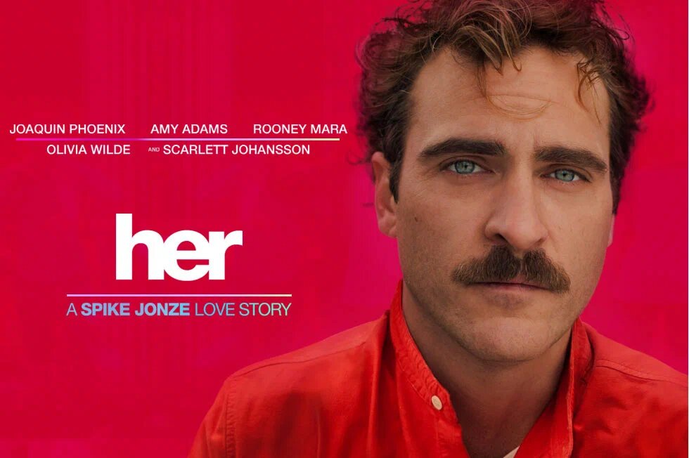 Постер к фильму "Она"(2013) 