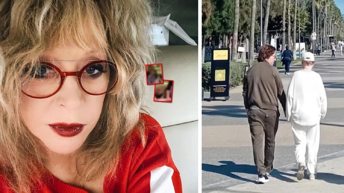 Алла Пугачева часто прогуливается по побережью Лимасола. Фото: социальные сети.