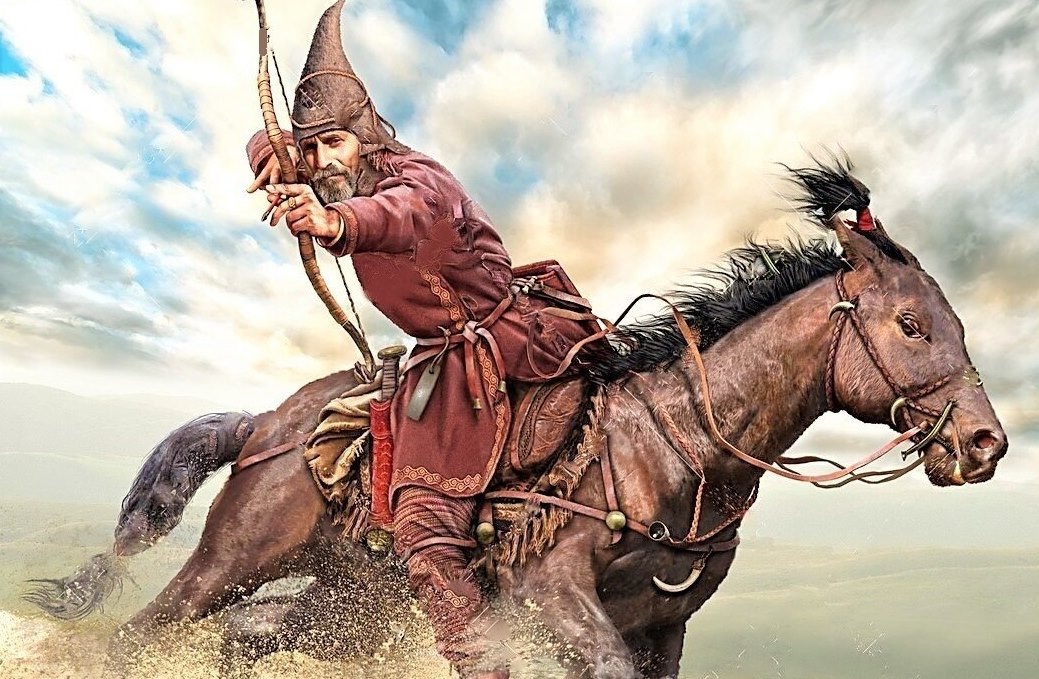 Сакский воин