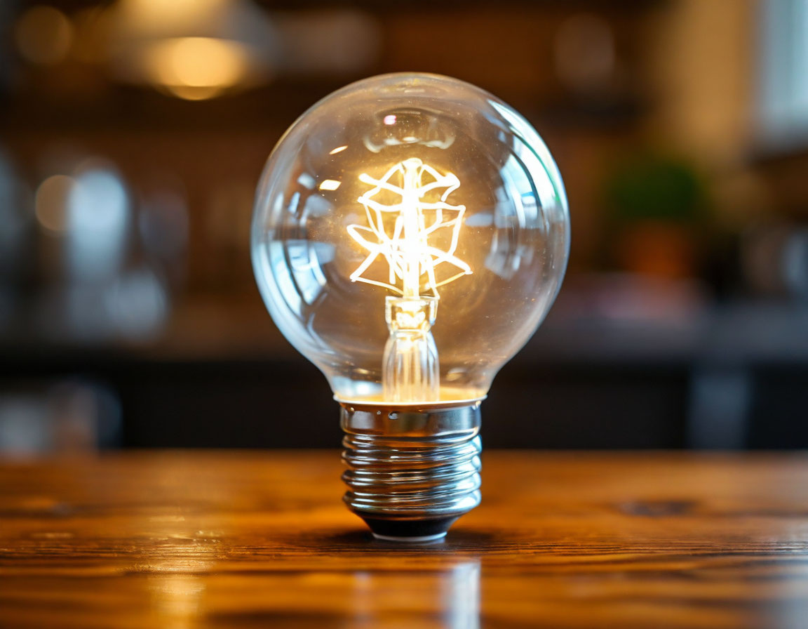 моргают светодиодные лампочки