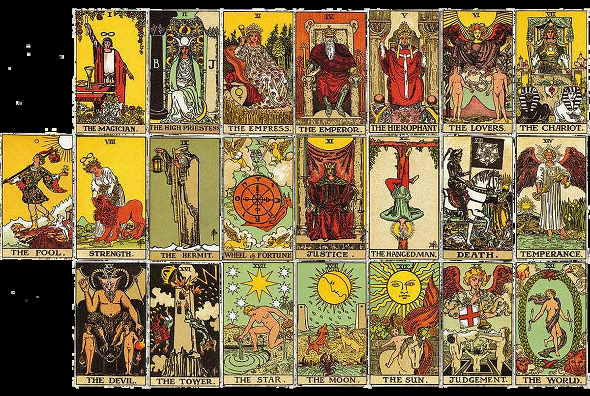 Старшие арканы Классического Таро Уэйта