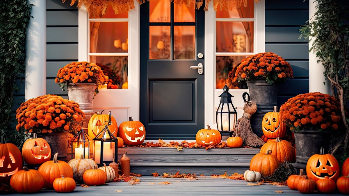 Nice Halloween décor.