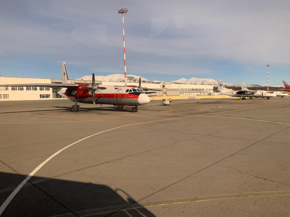 Самолет с винтовыми двигателями