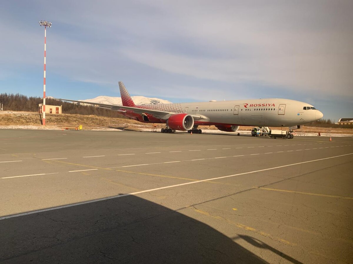 Boeing 777-300ER в авиакомпании "Россия"