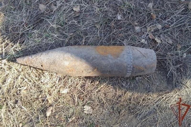    Росгвардия / Найденные снаряды оказались неопасны для окружающих