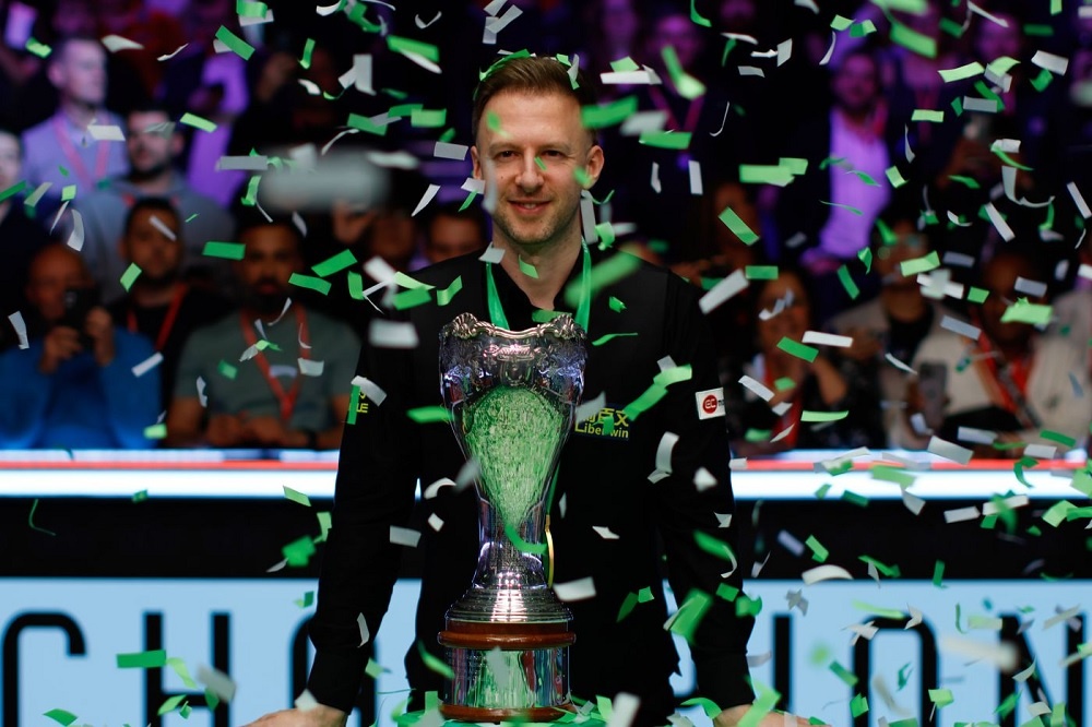 Джадд Трамп выиграл чемпионат Великобритании во второй раз в карьере. Фото: WST