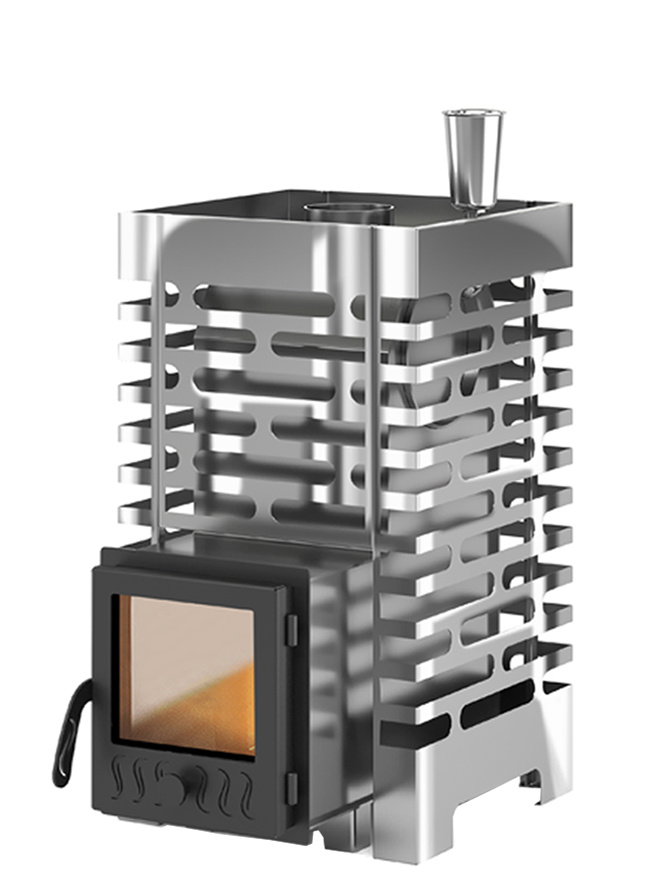 Печь для бани ASTON 16 INOX (Стекло)