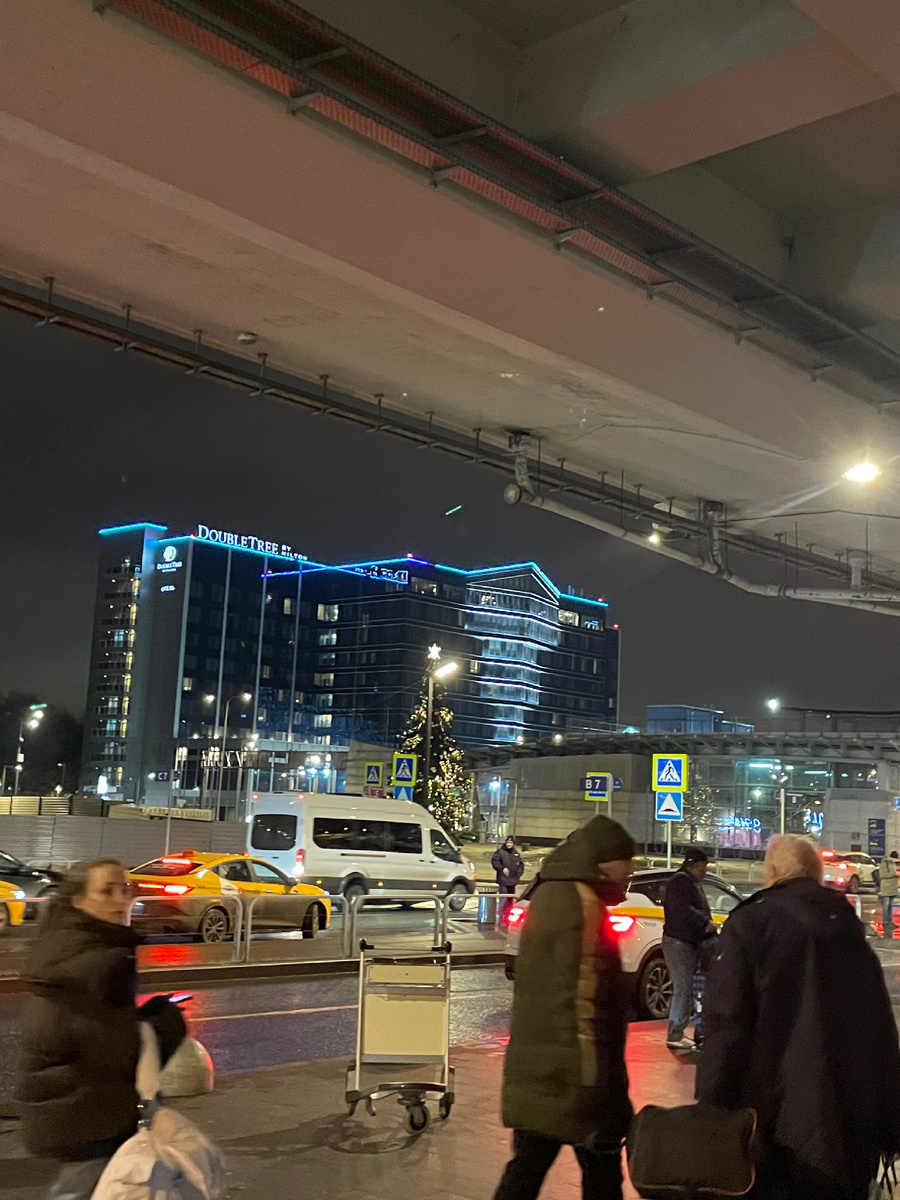 Летела через Внуково