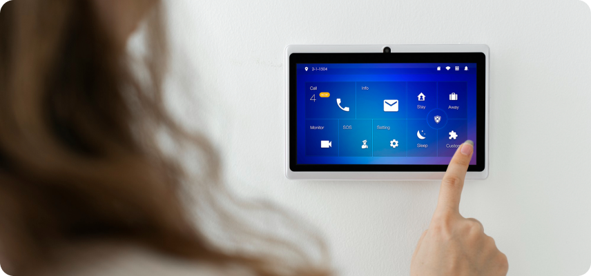 Доступные функции на панели видеодомофона