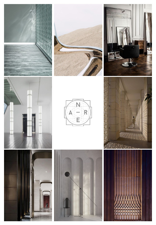 "Концепт-борд к проекту. Anre Architects"