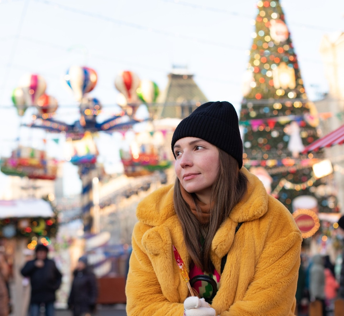 Это я купила себе в подарок леденец на ГУМ-ярмарке