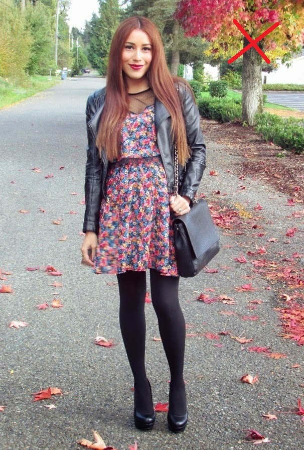 Здесь, конечно, не только плотность колготок подгуляла, но и весь образ нафталинит