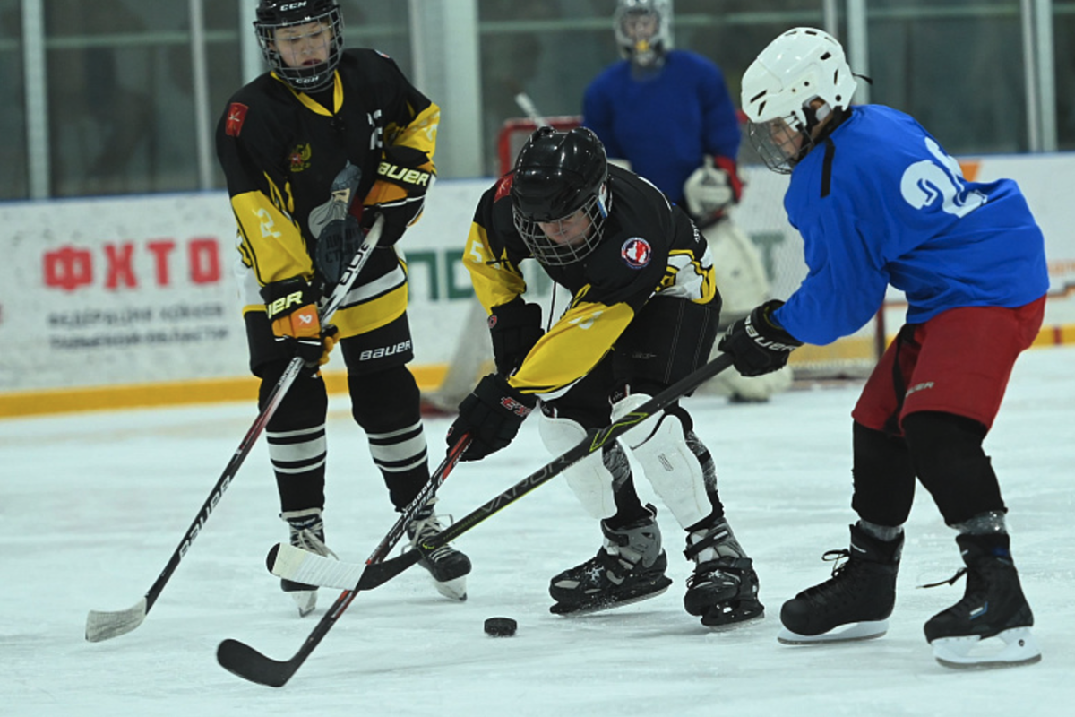    В Туле стартовало первенство по хоккею среди детских дворовых хоккейных команд