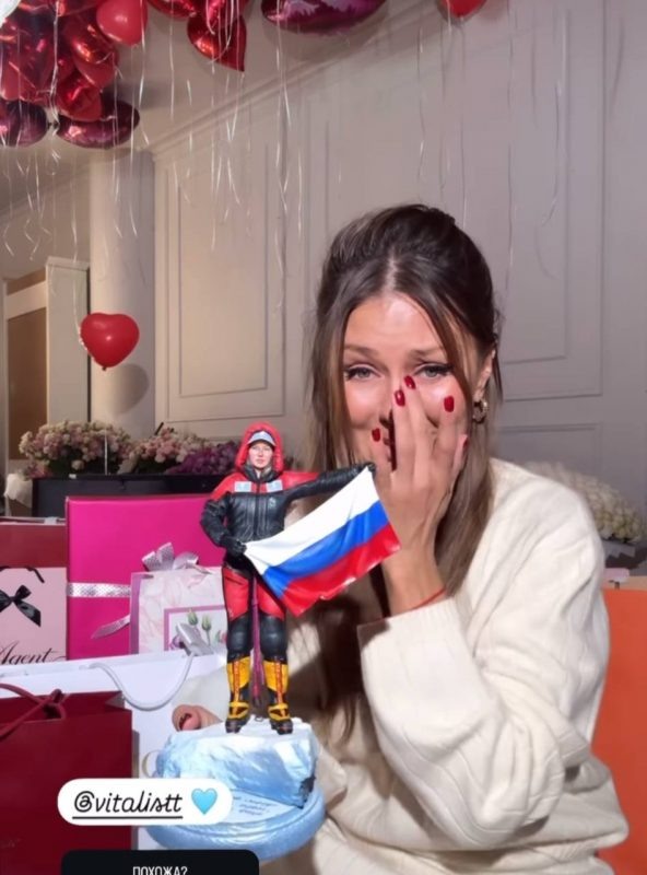   Кадр из видео, Телеграм-канал Виктории Бони