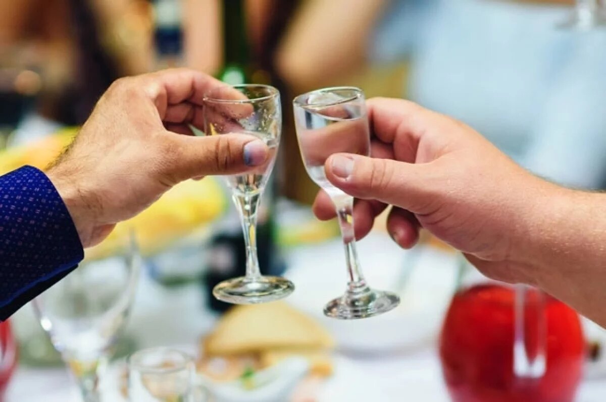    Водку — впрок.