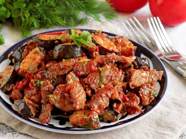 Говядина с баклажанами по-китайски: вкус Востока у вас дома