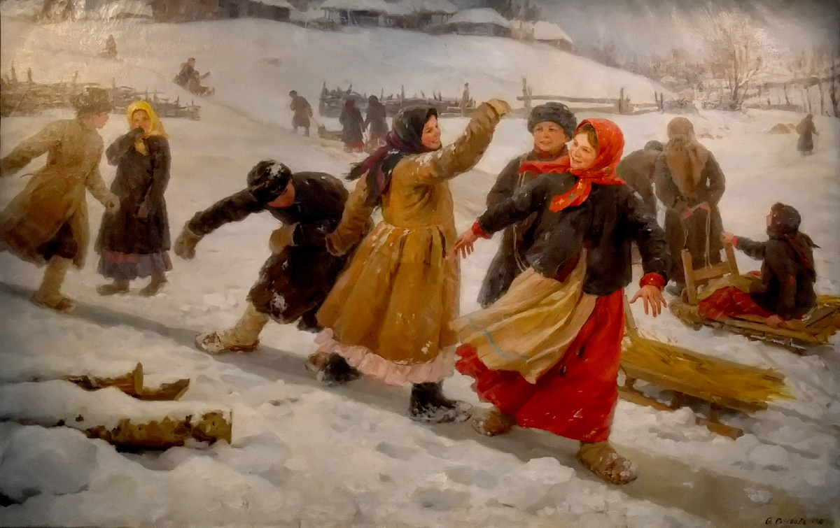 Ф. В. Сычков, "С гор", 1910