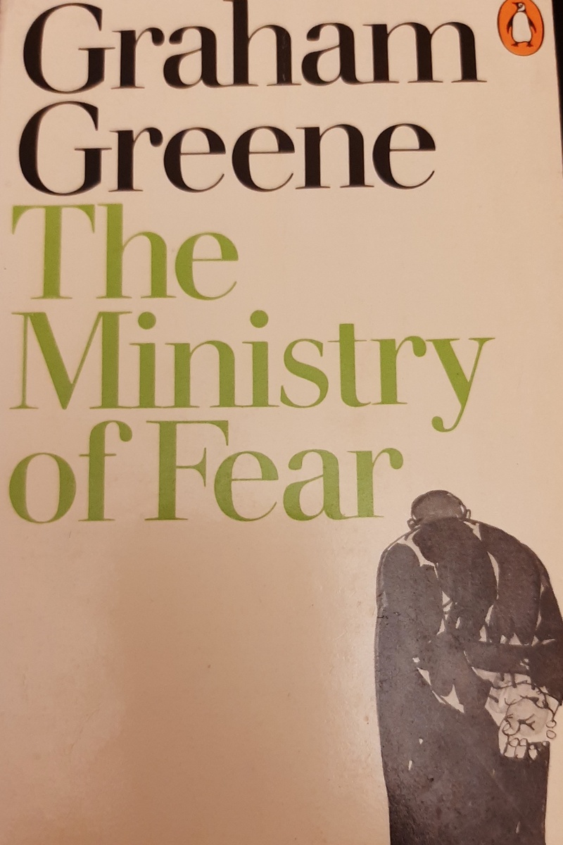  Один  из детективов, по которым я писала курсовую работу "Министерство страха"