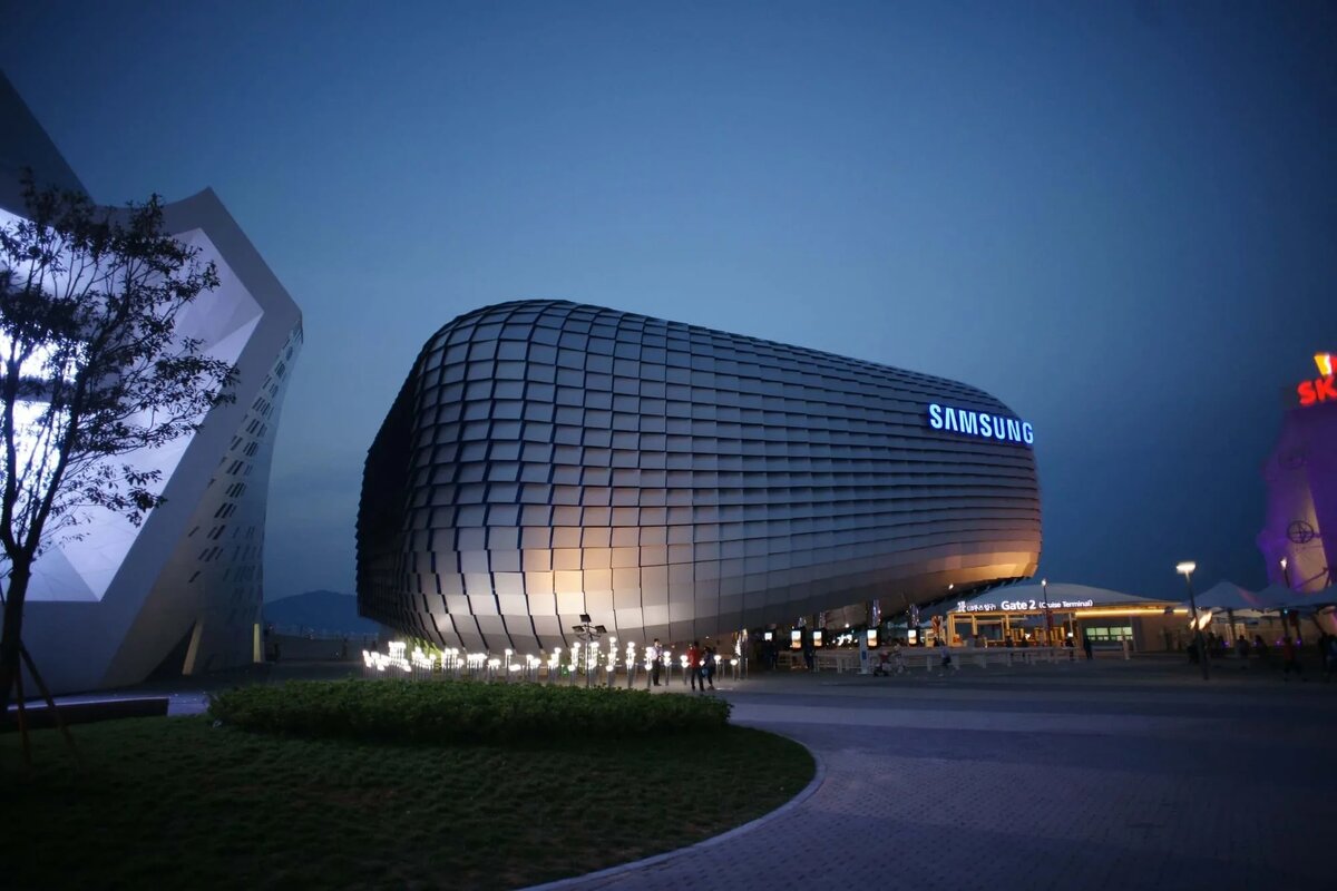 Головной офис Samsung. Южная Корея