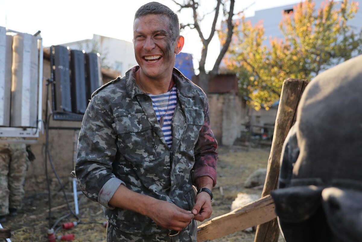 Павел Чинарёв на съёмках фильма "99-й"  Пресс-служба фильм