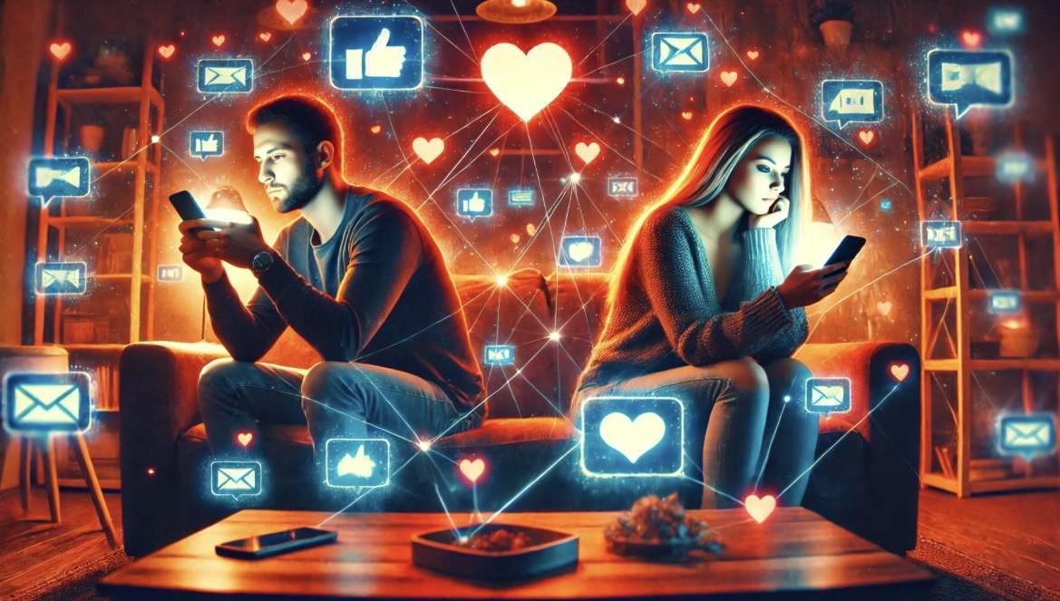 Влияние социальных сетей на отношения.