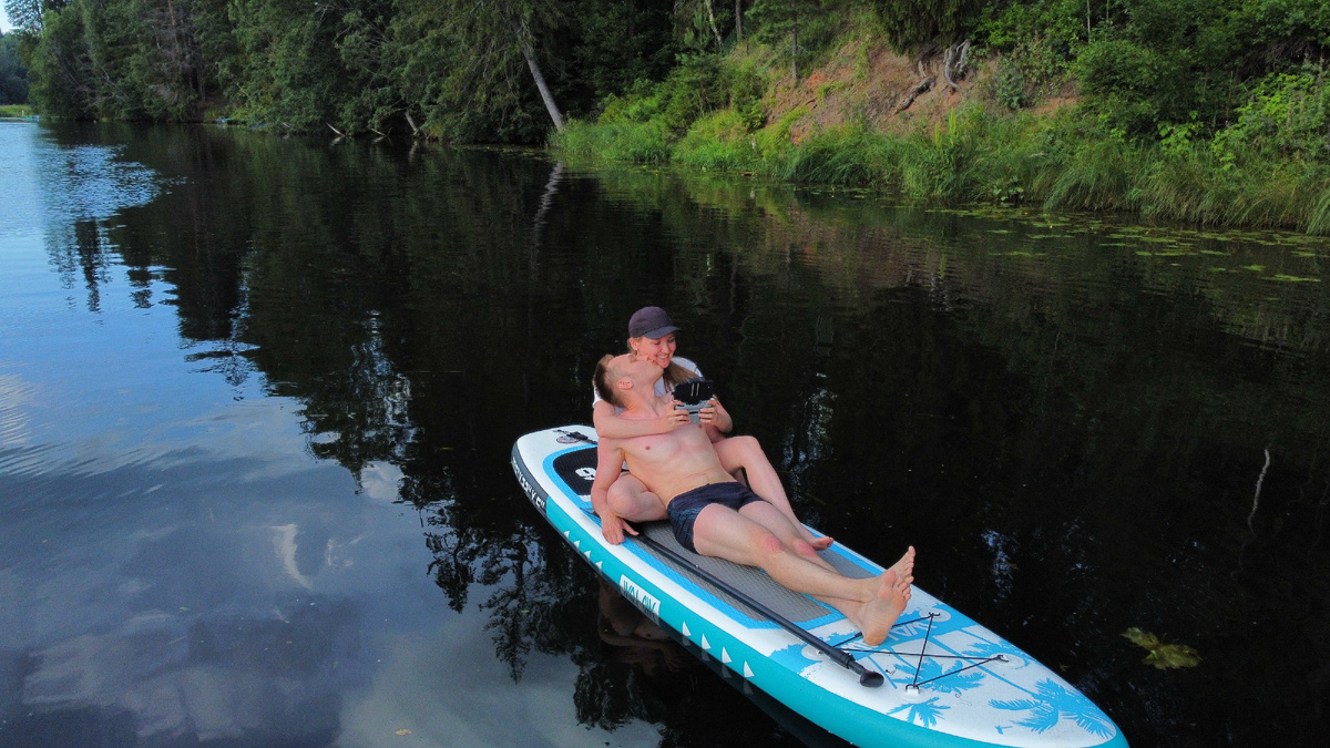  Наш длительный заплыв