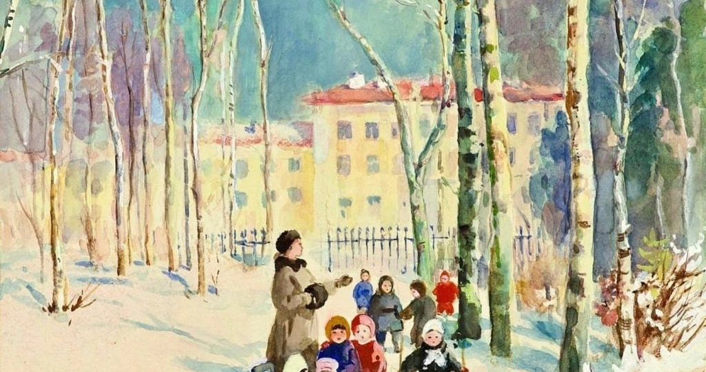 Работы советских художников. Часть 81