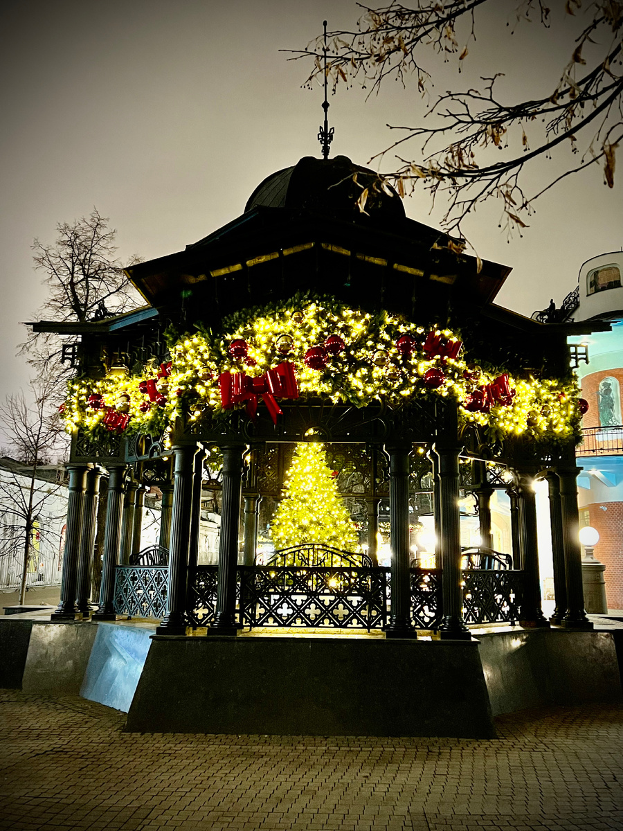 Фотогалерея Романа Селецкого «Новогодняя Москва» 