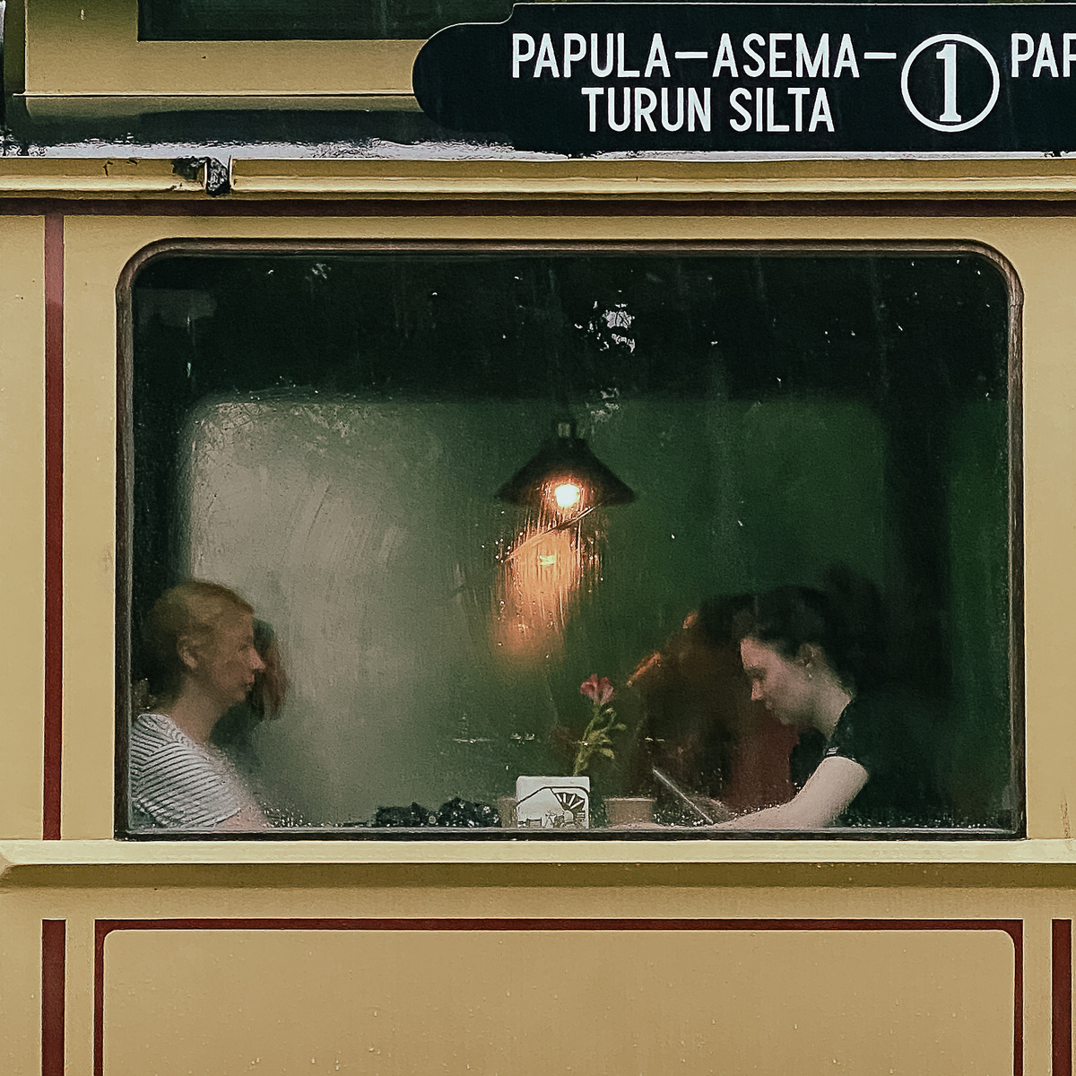 В красивом вагоне красивые ракурсы