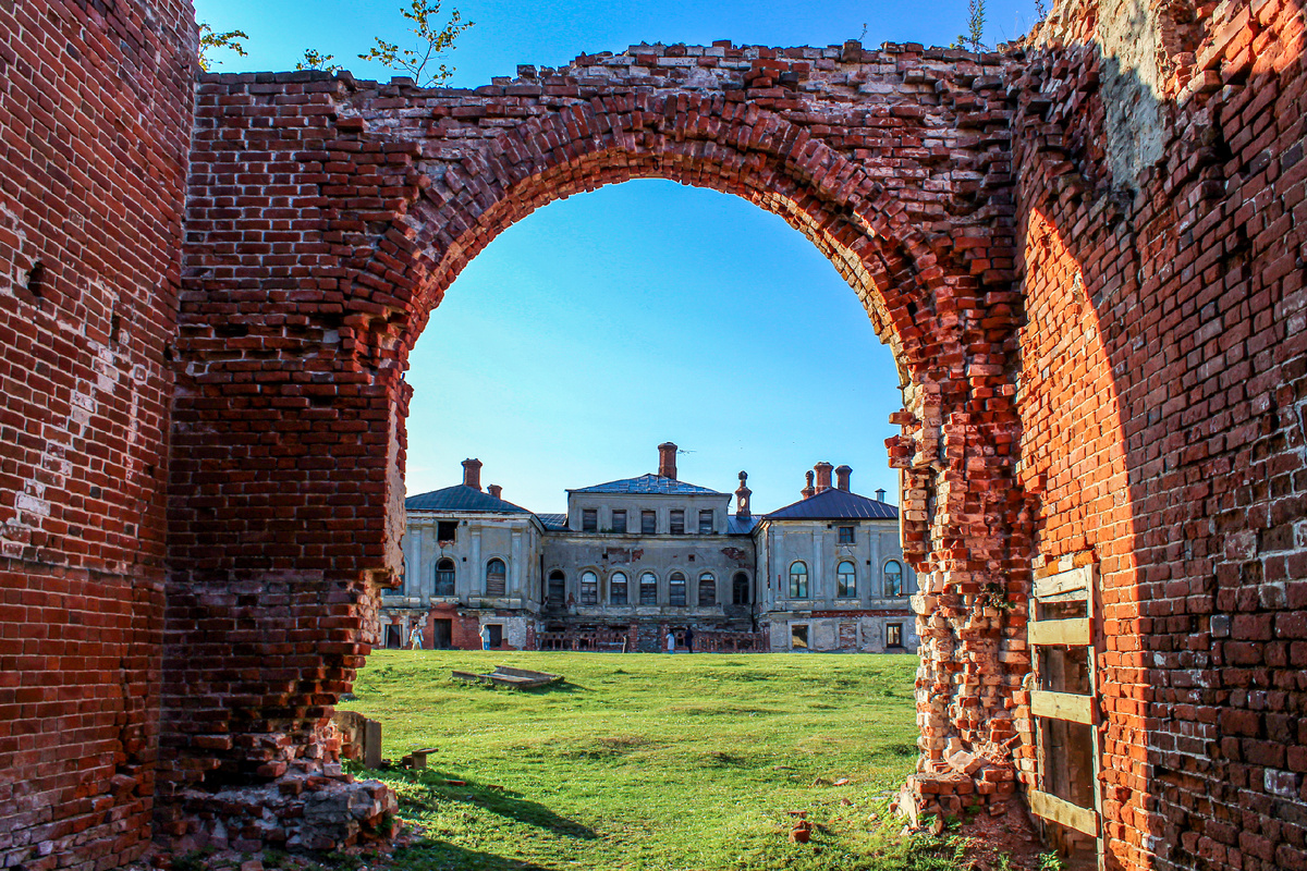 Усадьба Приклонских-Рукавишниковых, с. Подвязье, Нижегородская область, фото автора