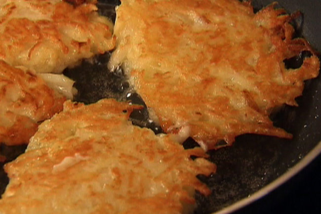    картофельные оладьи