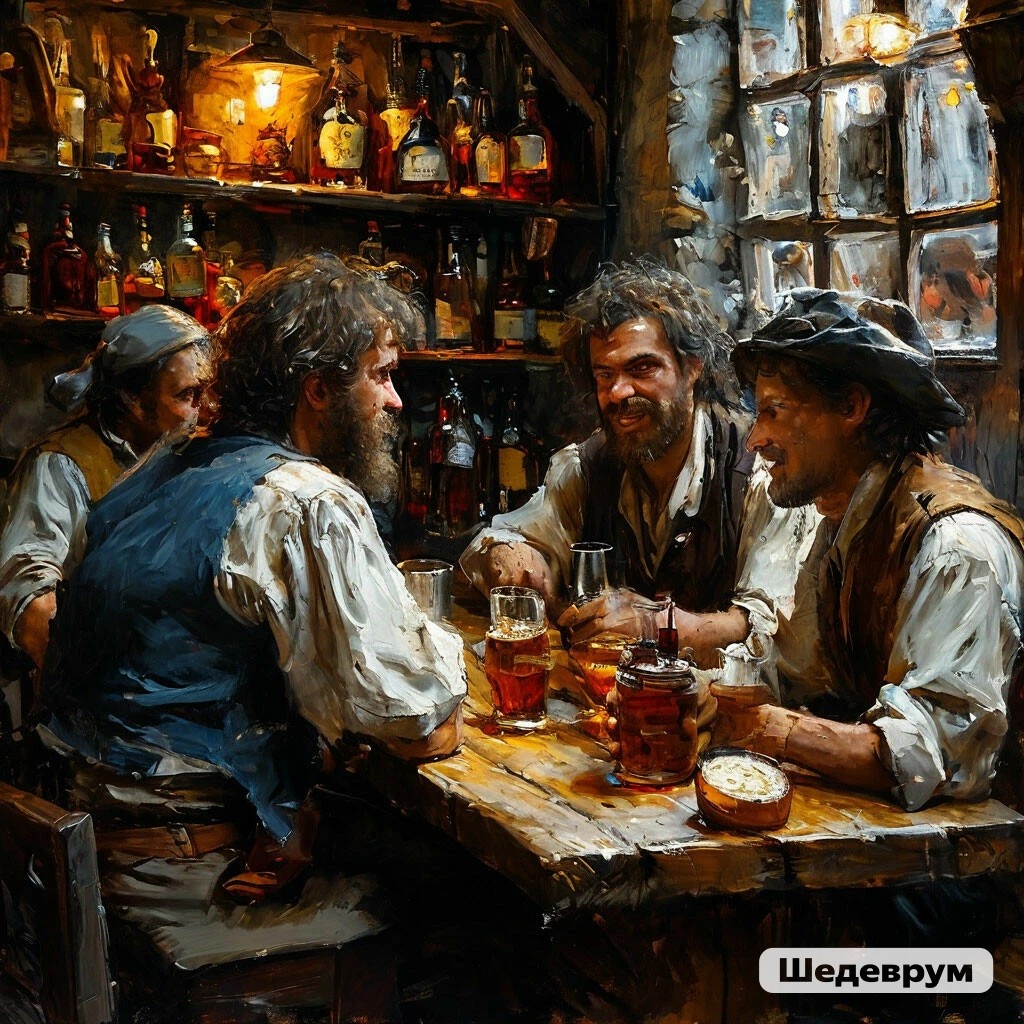 Посетители харчевни