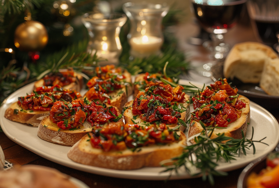    Новогодний стол: варианты закусок из домашних заготовок
