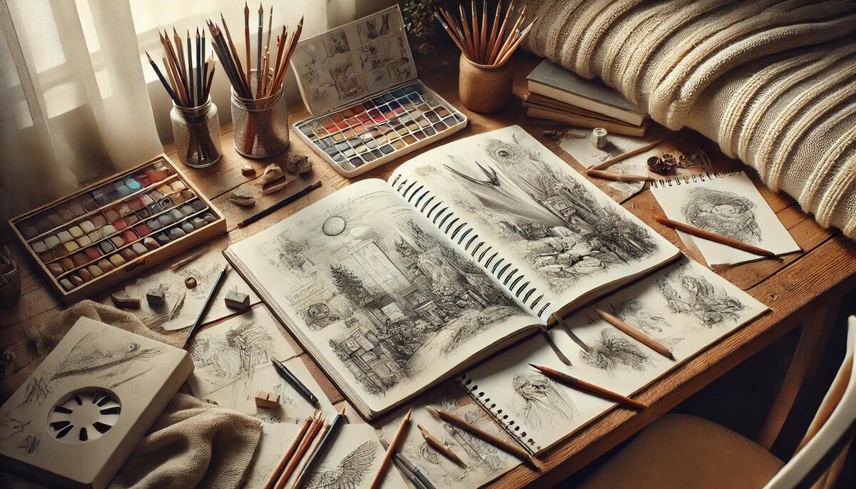 Что рисовать, если нет вдохновения: 10 креативных идей