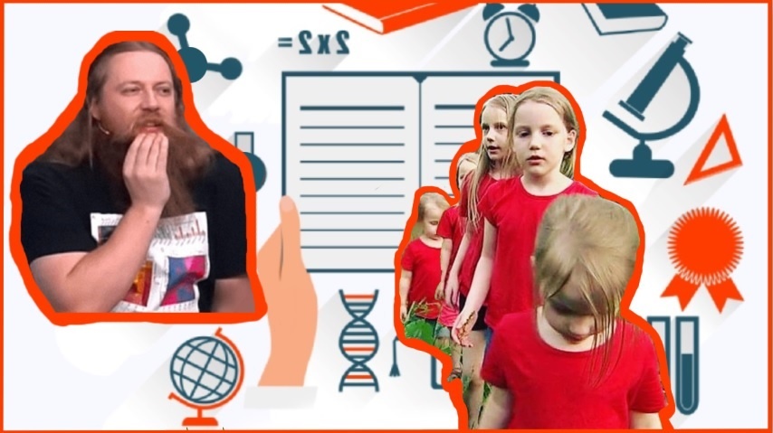 Как учат детей в семье Тепляковых, где мал мала меньше?