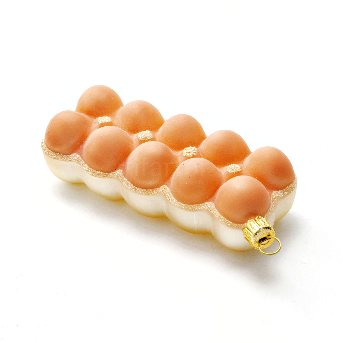 Елочная игрушка «Лоток с яйцом». Польша. 2983 ₽