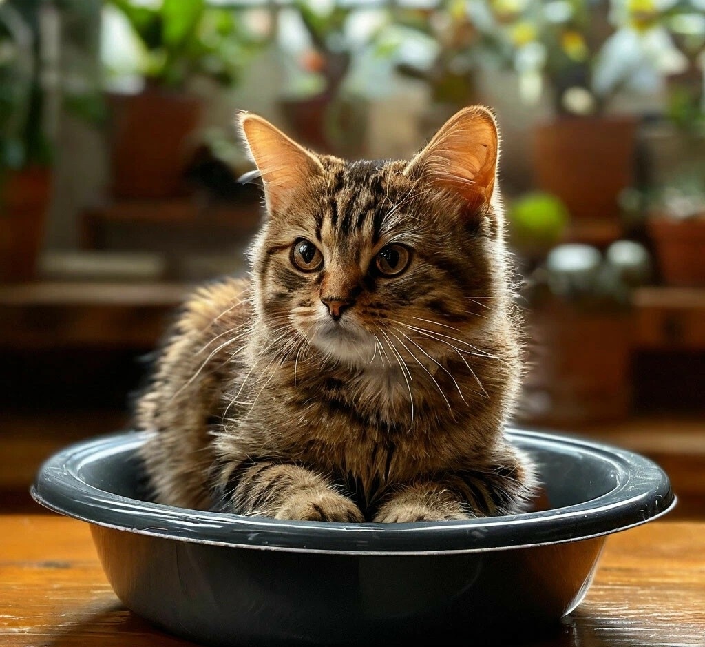 У каждого котика свой лоток