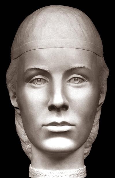 Реконструкция по черепу. Елена Глинская, С. Никитин, 1999