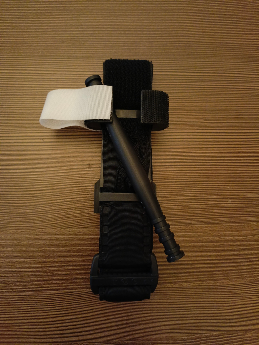 Походный вид турникета. 